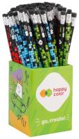 Opakowanie Ołówek z gumką 2B Pixi Blox (72szt) HAPPY COLOR