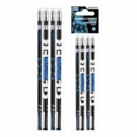 Ołówek z gumką HB Pad 4szt. Wydawca: Starpak. SmakLiter.pl Opakowanie Ołówek z gumką HB Pad 4szt