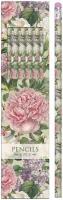 Ołówki ozdobne STPEN40 piwonie i róże 6 sztuk. Wydawca: Skona Ting. SmakLiter.pl Opakowanie Ołówki ozdobne STPEN40 piwonie i róże 6 sztuk