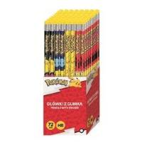 Ołówki z gumką Pokemon tuba (72szt). Wydawca: ST-MAJEWSKI. SmakLiter.pl Opakowanie Ołówki z gumką Pokemon tuba (72szt)