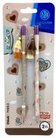 Ołówki z przywieszką Astrapen Animals Choco 2szt. blister. Wydawca: ASTRA art-pap. SmakLiter.pl Opakowanie Ołówki z przywieszką Astrapen Animals Choco 2szt. blister