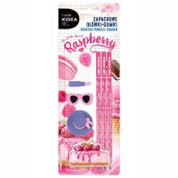 Ołówki zapachowe +gumki malinowy sernik KIDEA. Wydawca: Derform. SmakLiter.pl Opakowanie Ołówki zapachowe +gumki malinowy sernik KIDEA