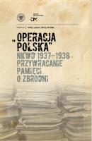 Okładka książki Operacja polska NKWD 1937-1938