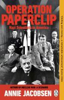 Okładka książki Operation Paperclip
