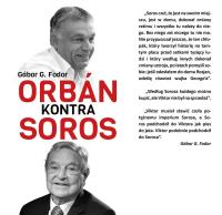 Orban kontra Soros. Trzy rozdziały o czterech.... Autor: Gabor Fodor. SmakLiter.pl Okładka książki Orban kontra Soros. Trzy rozdziały o czterech...