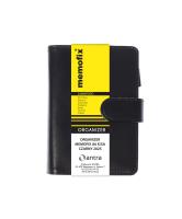 Organizer Memofix 2026 A6 K/SA czarny. Wydawca: Antra. SmakLiter.pl Opakowanie Organizer Memofix 2026 A6 K/SA czarny