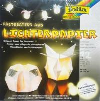 Opakowanie Origami 30x30cm a 12 Lichterpapier 80g