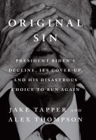 Original Sin. Autor: Tapper Jake, Thompson Alex. SmakLiter.pl Okładka książki Original Sin