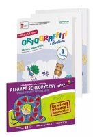 Ortograffiti z Bratkiem 1. Wersja 45 minut. Autor:   Praca zbiorowa. SmakLiter.pl Okładka książki Ortograffiti z Bratkiem 1. Wersja 45 minut