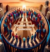 Ośrodek Poezji Społecznej. Autor: Dominik Żyburtowicz. SmakLiter.pl Okładka książki Ośrodek Poezji Społecznej
