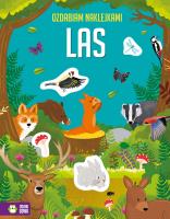 Okładka książki Ozdabiam naklejkami. Las