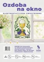 Opakowanie Ozdoba na okno elektrostatyczna Boże Ciało
