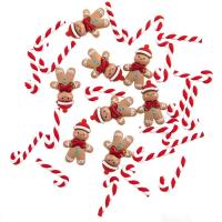 Ozdoby polimerowe 3D Gingerbreas & candy 28szt. Wydawca: Dalprint. SmakLiter.pl Opakowanie Ozdoby polimerowe 3D Gingerbreas & candy 28szt