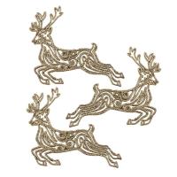 Opakowanie Ozdoby świąteczne złote jelenie 3szt