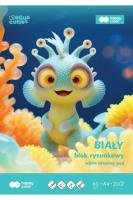 Opakowanie Paczka Blok rysunkowy biały Aqua Cuties A4 80g.20ark. Happy Color 20 sztuk