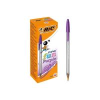 Paczka Długopis BIC Cristal Fun 1.6mm fioletowy 20szt.. Wydawca: Bic. SmakLiter.pl Opakowanie Paczka Długopis BIC Cristal Fun 1.6mm fioletowy 20szt.