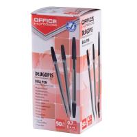 Paczka długopis Office Products 10mm czarny 50 sztuk. Wydawca: Office Products. SmakLiter.pl Opakowanie Paczka długopis Office Products 10mm czarny 50 sztuk