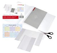 Opakowanie Paczka okładek uniwersalnych PP +plan lekcji