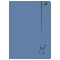 Paczka Teczka A4 z gumką Buldog denim 5 sztuk. Wydawca: EV-Corp. SmakLiter.pl Opakowanie Paczka Teczka A4 z gumką Buldog denim 5 sztuk