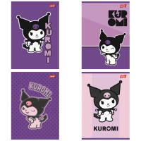 Opakowanie Paczka Zeszyt A5 32k. kratka Kuromi mix pakiet 15 sztuk