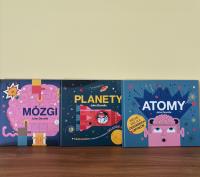 Okładka książki PAKIET Atomy, Planety, Mózgi