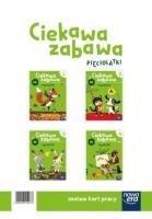 Okładka książki Pakiet: Ciekawa zabawa. 5-latki. Zestaw kart pracy