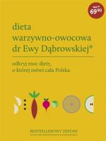 Pakiet: Dieta warzywno-owocowa dr Ewy Dąbrowskiej. Autor: Beata Anna Dąbrowska. SmakLiter.pl Okładka książki Pakiet: Dieta warzywno-owocowa dr Ewy Dąbrowskiej