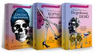 Pakiet: Gwóźdź do trumny, Kopnij w kalendarz, Do grobowej deski. Autor: Wawrzyńska Monika. SmakLiter.pl Okładka książki Pakiet: Gwóźdź do trumny, Kopnij w kalendarz, Do grobowej deski