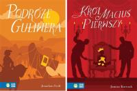 Okładka książki Pakiet: Król Maciuś pierwszy / Podróże Guliwera