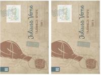 Pakiet: Tajemnicza wyspa T.1-2. Autor: Juliusz Verne. SmakLiter.pl Okładka książki Pakiet: Tajemnicza wyspa T.1-2