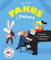 Okładka książki Pakuś i Mozart. Książka dźwiękowa