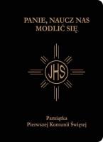 Okładka książki Pamiątka I Komunii Świętej - Modlitewnik czarny