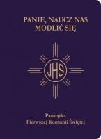 Okładka książki Pamiątka I Komunii Świętej - Modlitewnik granatowy
