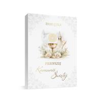 Opakowanie Pamiątka Komunia pudełko A4 + książka