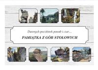 Opakowanie Pamiątka z Gór Stołowych. Dawnych pocztówek...
