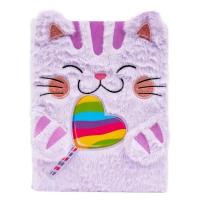 Opakowanie Pamiętnik A4 pluszowy Kotek