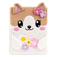 Opakowanie Pamiętnik A4 pluszowy Piesek