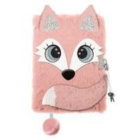 Opakowanie Pamiętnik A5/96K z kłódką 3D Fox