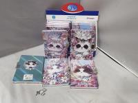 Opakowanie Pamiętnik B6 z kłódką Koty MIX