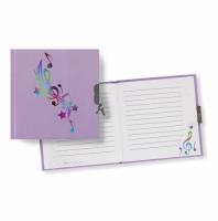 Opakowanie Pamiętnik na kłódkę Music