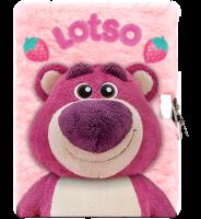 Pamiętnik pluszowy A5 3D Lotso LTS00009. Wydawca: Kids Euroswan. SmakLiter.pl Opakowanie Pamiętnik pluszowy A5 3D Lotso LTS00009