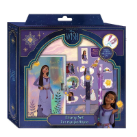 Pamiętnik z długopisem UV Wish. Wydawca: Diakakis. SmakLiter.pl Opakowanie Pamiętnik z długopisem UV Wish