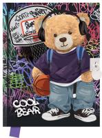 Pamiętnik z kłódką 80 kartek Cool Bear. Wydawca: GDD. SmakLiter.pl Opakowanie Pamiętnik z kłódką 80 kartek Cool Bear