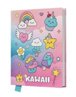 Opakowanie Pamiętnik z kłódką Kawaii 80k. 14x18cm