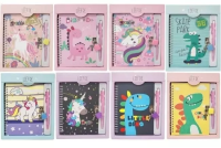 Pamiętnik z kłódką MIX. Wydawca: Merkpol. SmakLiter.pl Opakowanie Pamiętnik z kłódką MIX