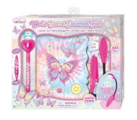 Pamiętnik z lampką i niewidzialnym długopisem Motylki. Wydawca: Hot Focus. SmakLiter.pl Opakowanie Pamiętnik z lampką i niewidzialnym długopisem Motylki