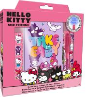 Pamiętnik z magicznym długopisem Hello Kitty HK50184. Wydawca: Kids Euroswan. SmakLiter.pl Opakowanie Pamiętnik z magicznym długopisem Hello Kitty HK50184