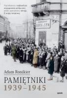 Pamiętniki 1939-1945. Autor: Adam Ronikier. SmakLiter.pl Okładka książki Pamiętniki 1939-1945