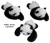 Opakowanie Panda z łapkami obciążeniowymi z grochem 45cm