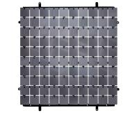 Opakowanie Panel dekoracyjny grafitowy 30x30cm 100 kwadratów